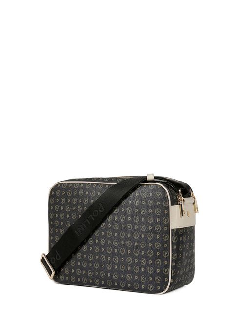 Borsa A Spalla Heritage Logo Classic Nero/avorio POLLINI | TE8402PP02Q11/00C